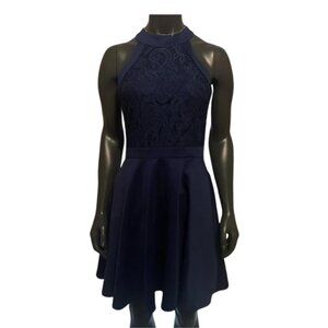 As U Wish Halter Fit & Flare Dress Size M | Party / Bridesmaid | Free Shipping